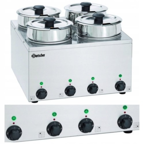 Bemar Hotpot, 4 x wkład 3,5L BARTSCHER 608035