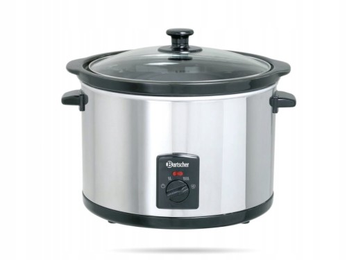 Garnek elektryczny Bartscher A100155 280 W 5,5 l srebrny
