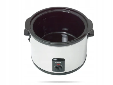 Garnek elektryczny Bartscher A100155 280 W 5,5 l srebrny