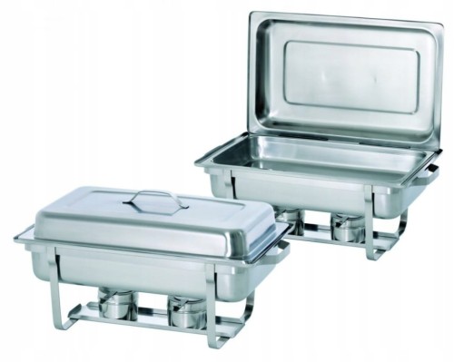 Zestaw 2 podgrzewaczy stołowych Bartscher 500486