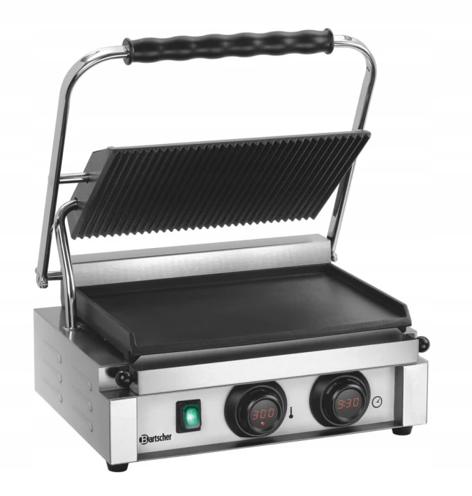 Grill kontaktowy cyfrowy dół gład 2200W Bartscher