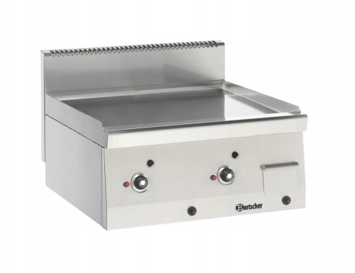 Płyta grillowa gazowa gładka 600x600 Bartscher 1311813