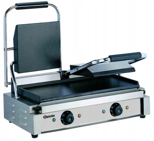 Grill kontaktowy podwójny gładki Bartscher a150672