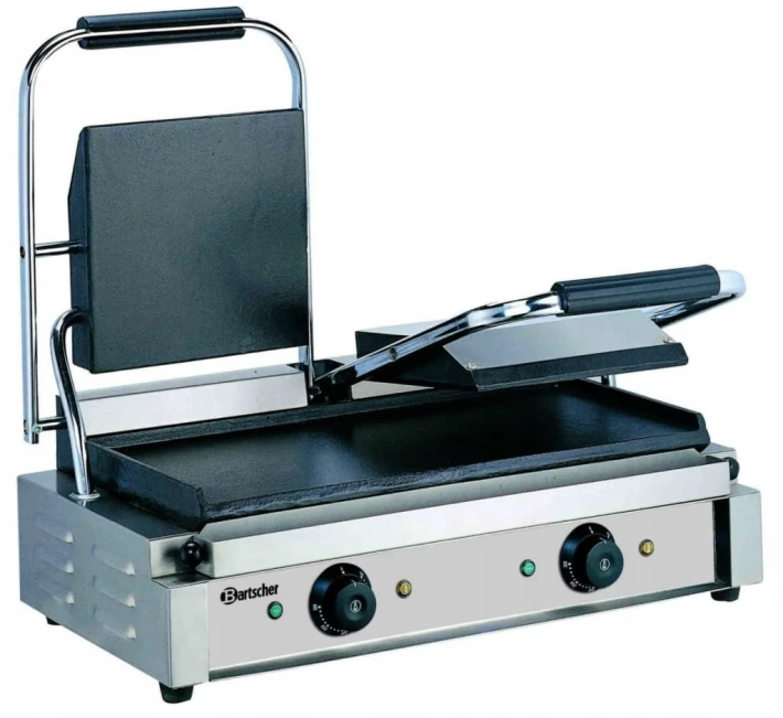 Grill kontaktowy podwójny gładki Bartscher a150672