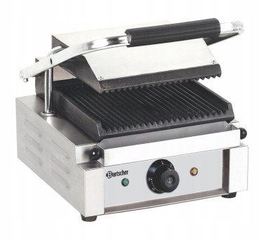 Grill kontaktowy 1800 1R szerokość 290 mm +szczotka Bartscher A150670