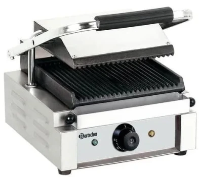 Grill kontaktowy 1800 1R szerokość 290 mm +szczotka Bartscher A150670