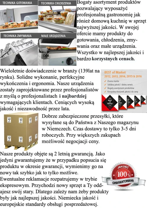 GRILL KONTAKTOWY PANINI BARTSCHER A150679