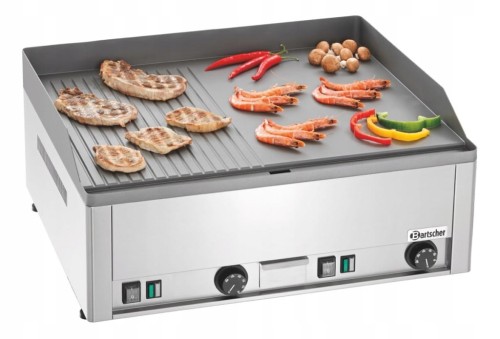 PŁYTA GRILLOWA GŁADKO-RYFLOWANA GDP 650E-GR BARTSCHER 370036