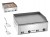 PŁYTA GRILLOWA GŁADKO-RYFLOWANA GDP 650E-GR BARTSCHER 370036