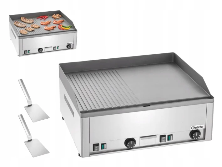PŁYTA GRILLOWA GŁADKO-RYFLOWANA GDP 650E-GR BARTSCHER 370036