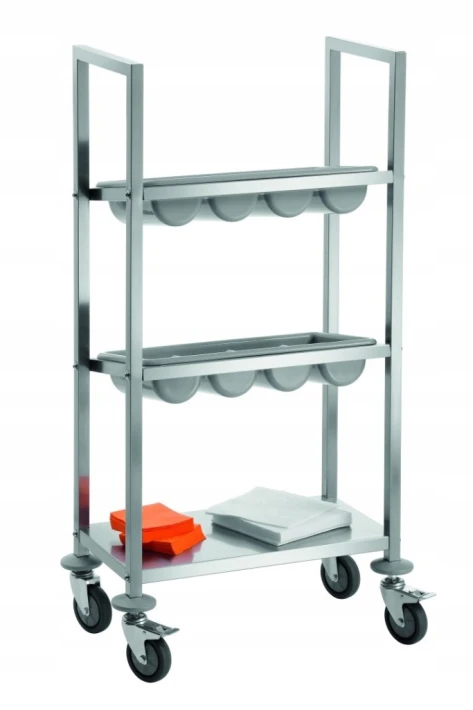 Wózek na sztućce 595x305x1205 BARTSCHER TBST200
