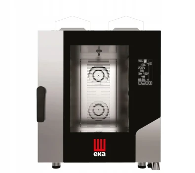Gazowy Piec Konwekcyjno-Parowy Eka Millennial Black Mask 7x GN 1/1 13,5 kW