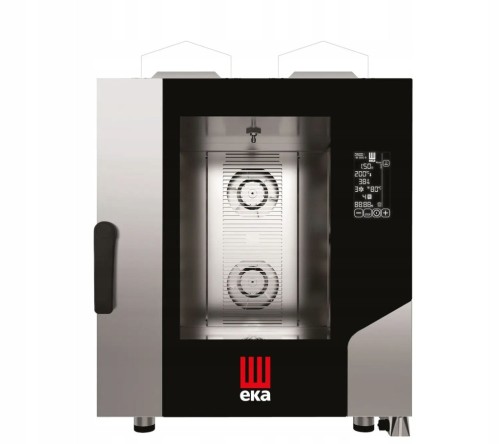 Gazowy Piec Konwekcyjno-Parowy Eka Millennial Black Mask 7x GN 1/1 13,5 kW