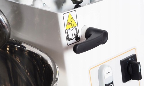 Mikser spiralny RTS20 TR podnoszona głowica i wyjmowana dzieża|21 l|0,75 kW